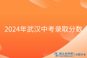 2024年武汉中考录取分数