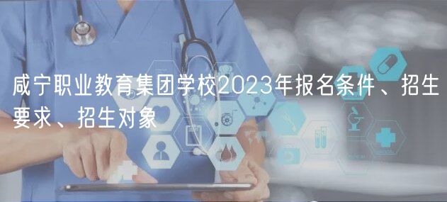 咸宁职业教育集团学校2023年报名条件、招生要求、招生对象