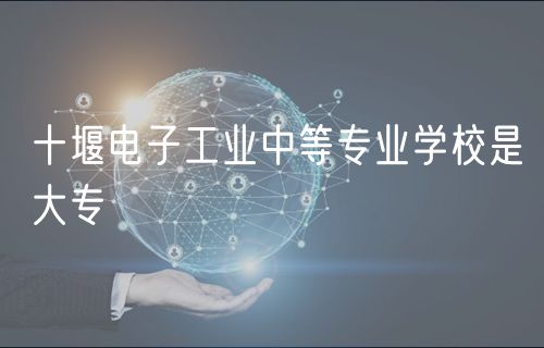 十堰电子工业中等专业学校是大专