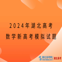 2024年湖北高考数学新高考模拟试题