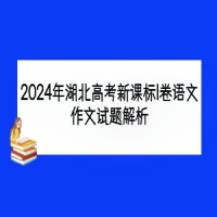2024年湖北高考新课标I卷语文作文试题解析