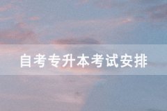 2021年4月恩施自考专升本面向社会开考各科考试时间安排表