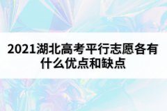 2021湖北高考平行志愿各有什么优点和缺点