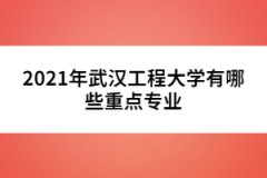 2021年武汉工程大学有哪些重点专业